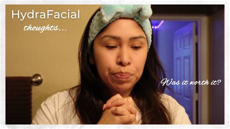 hydrafacial reviews after one week.